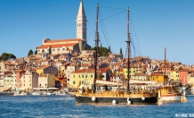 鲜为人知的欧洲海岸，克罗地亚伊斯特拉老城区和渔港